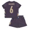 Conjunto (Camiseta+Pantalón Corto) Inglaterra Maguire 6 Segunda Equipación Euro 2024 - Niño